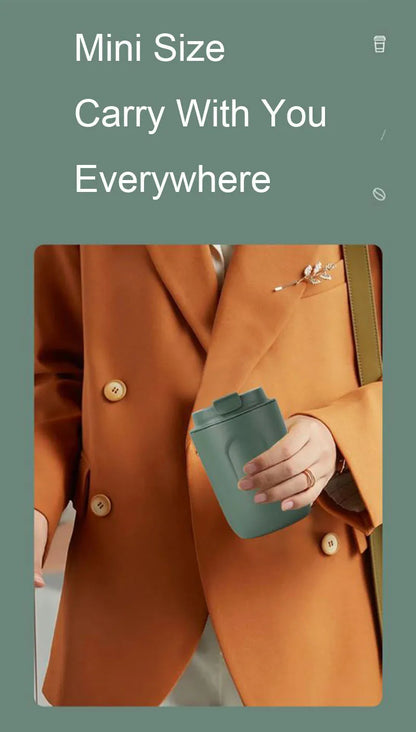 Mini Travel Thermal Mug Coffee Cups Hot Coffee Thermos Portable 316 Stainless Steel Thermos For Tea Thermal Water Bottle Mug