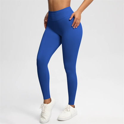 2026 Bum Shaping Leggings Women Seamless Sports Yoga Pants Low Ribbed Band Gym clothes Fitness Workout Scrunch Butt Tight