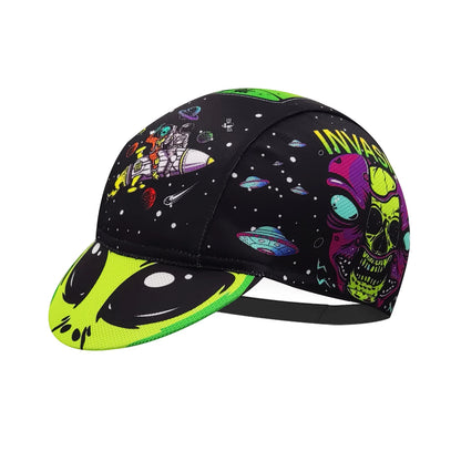 New Retro Cartoon Series Cycling Caps Unisex Size Outdoor Bicycle Sports Hats 6 Styles To Choose From