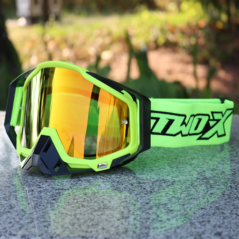 Motorcycle Glasses Dirt Bike MX Goggles Anti-Fog HD Lens Motocross Enduro Sunglasses Windproof Ski Goggles Factory Wholesale
