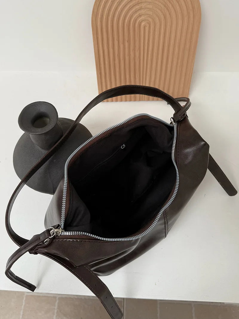 2025 New Retro Underarm Bag Fashion Leisure Large Capacity Shoulder Bag Women's Daily Commuter Bag Crossbody Bag Women's Bag