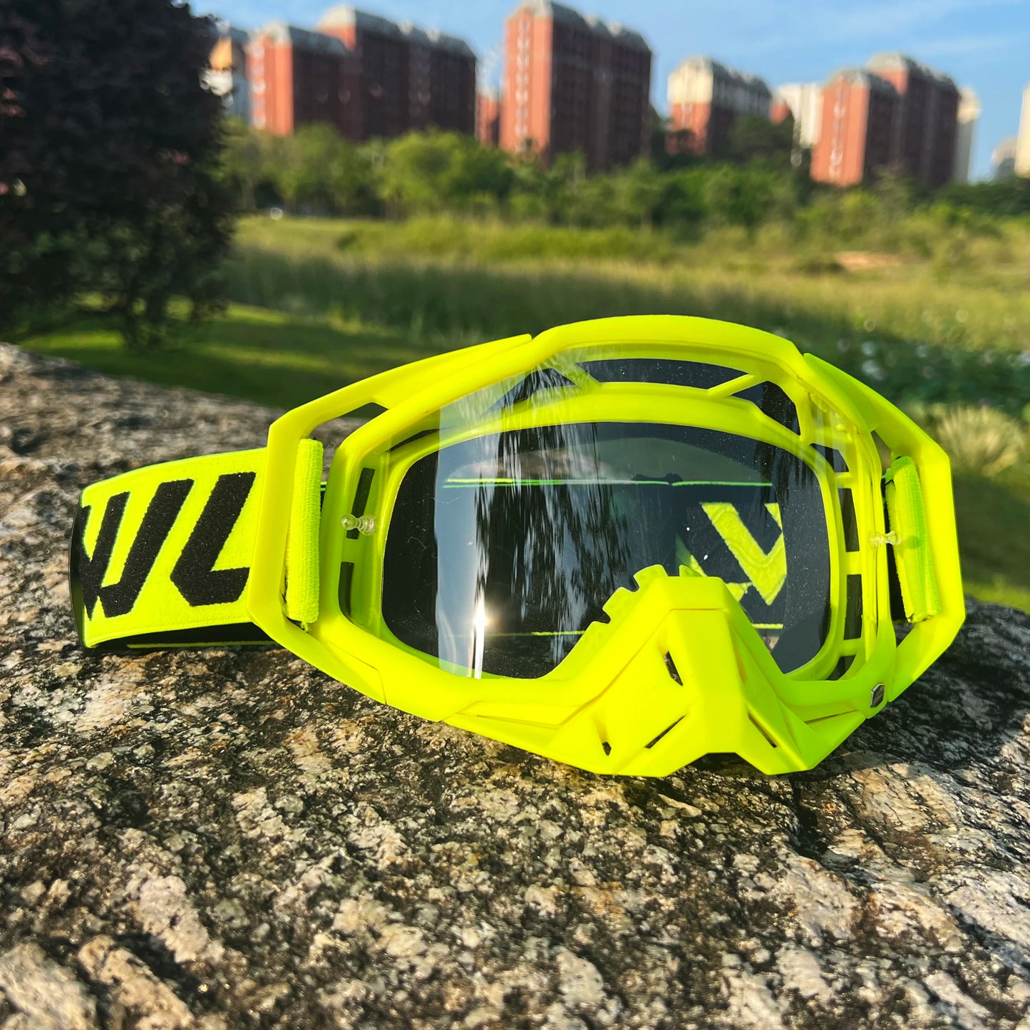 WJL Sports Motocross Glasses Motorcycle Sunglasses Man MTB ATV Mask Windproof Protection Skiing Cycling Racing Off-Road Goggles