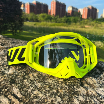WJL Sports Motocross Glasses Motorcycle Sunglasses Man MTB ATV Mask Windproof Protection Skiing Cycling Racing Off-Road Goggles