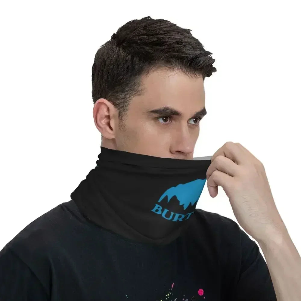 Burton Snowboard Sportive Bandana Neck Cover Printed Wrap Scarf Multifunction Balaclava Outdoor Sports For Men Women Adult