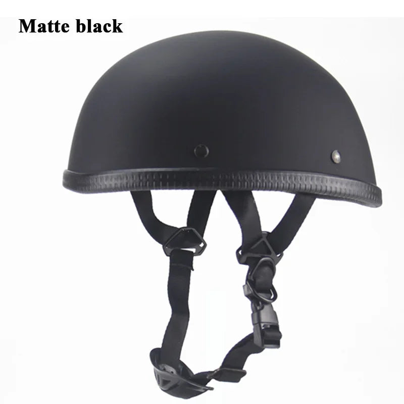 1X Motorcycle Helmet Open Face Helmet Half Helmet Retro Moto Casco Capacete Dot Approved Half Face Safety Helmet DOT