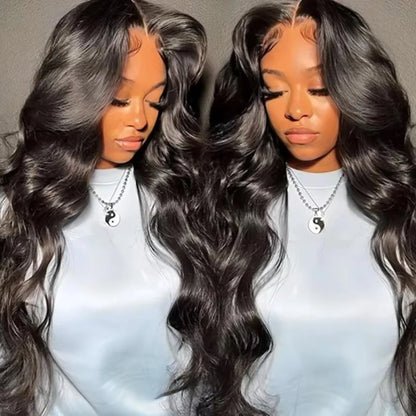 220% Density 40In Body Wave 13x6 HD Lace Frontal Wigs Pre Plucked 5x5 Lace Wigs For Women 13x4 Lace Front Wig 360 Human Hair Wig