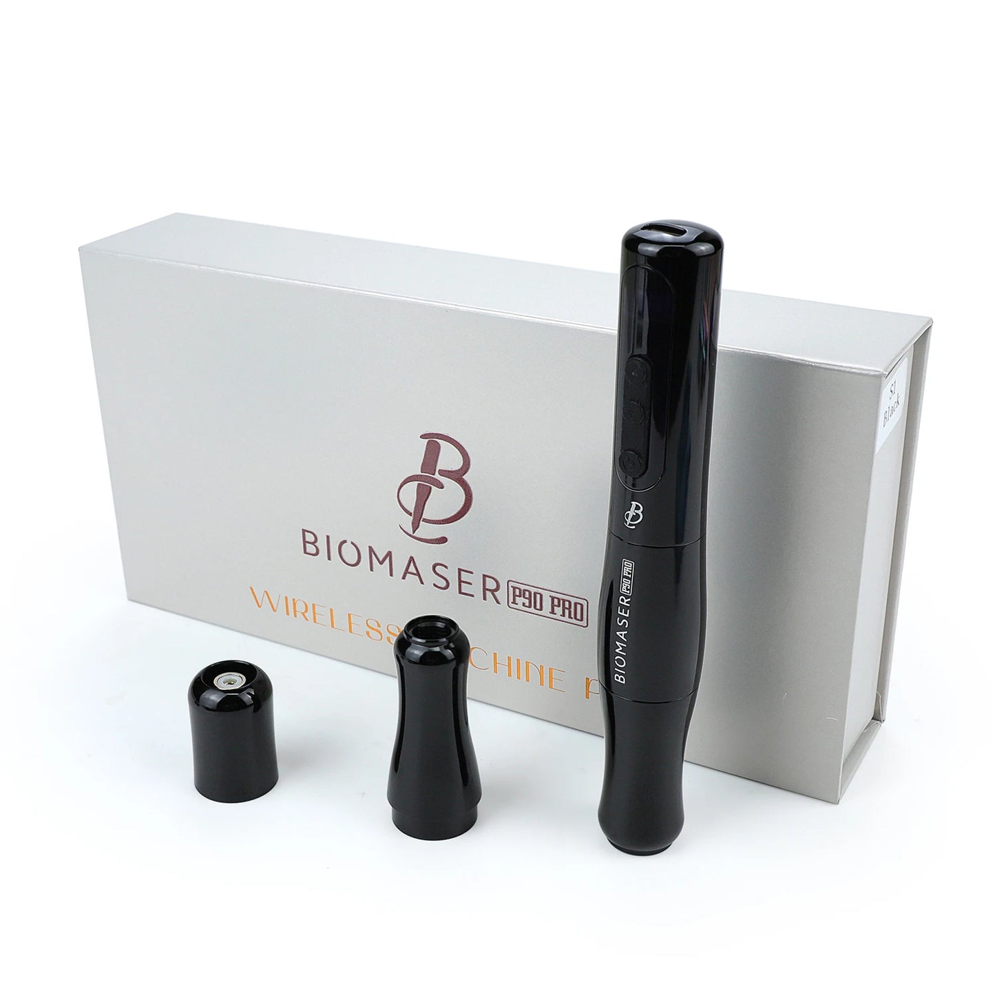 BIOMASER P90 Pro Wireless Rotary Rechargeable PMU Tattoo Machine Permanent Makeup Microblading Eyebrow Lip Eyeliner Tattoo Gun