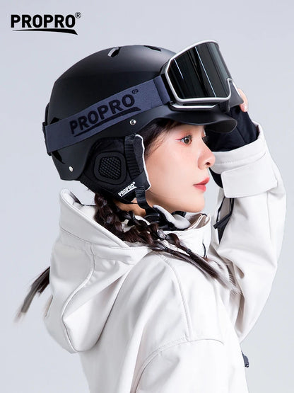 PROPRO Light Ski Helmet With Safety professional Ski Snowboard   motorcycle Integrally-Molded Skiing Snow Husband Men Women