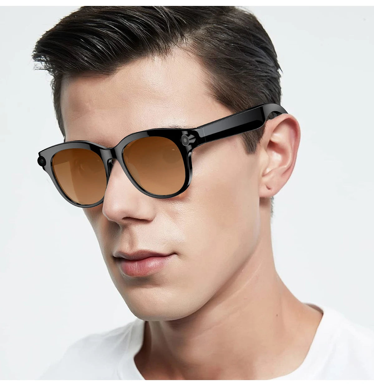 2026 New Smart Glasses Listening To Music Open Listening AI Translation AI Voice Assistant AI Image Recognition Smart Glasses