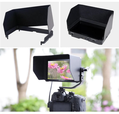 FEELWORLD F5 PRO V4 6" 3D LUT Touchscreen Monitor 4K HDMI I/O High-Res Rec.709 Aux Power Multiple Mounting Options
