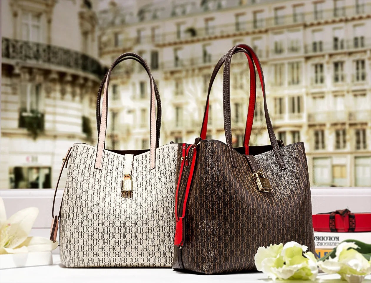 CH Classic Fashion Women's Bucket Bag Good Quality PVC Material Luxury Brand 2025 New Commuter Trend Crossbody Bag