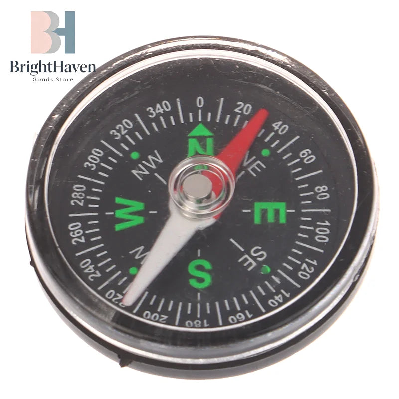 35/40MM Handheld Compass ABS Camping Pocket Compass Portable  Climbing Riding Children Gift Outdoor Survival Gear B.H