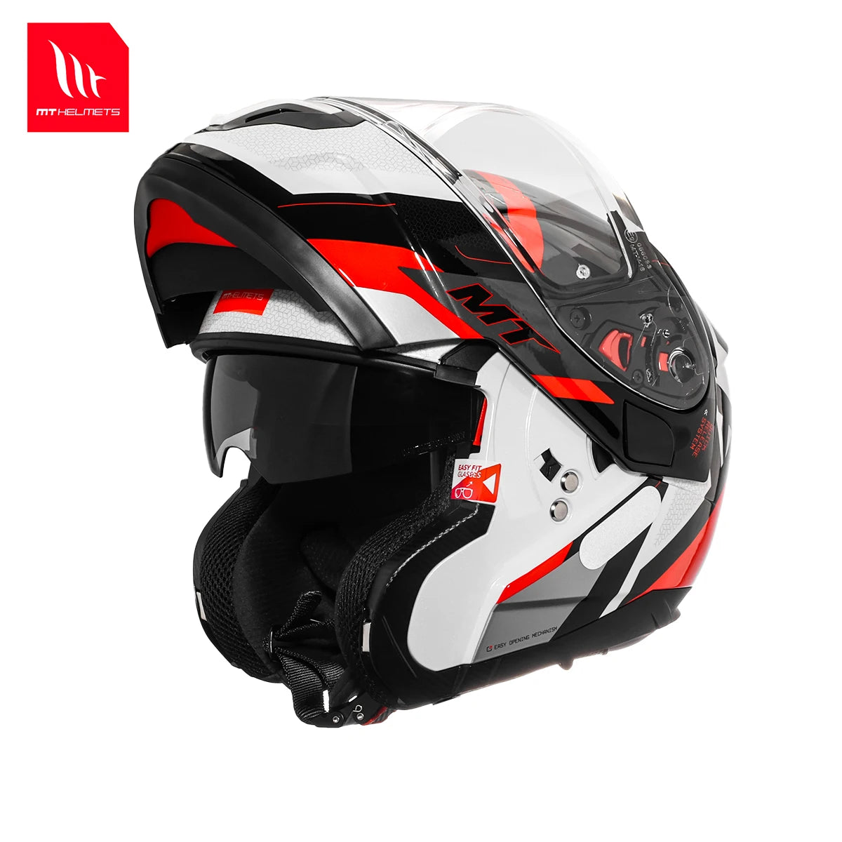 New Arrival Motorcycle Flip-Up Helmets Atom Sv Dual Lens Off Road 4 Seasons Helmets Color Options M-4Xl
