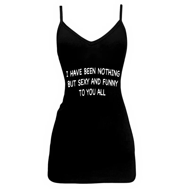 Japanese 2000s Style Y2k Crop Top Sexys T-shirt Vintage Goth Letter Summer Woman Korean Popular Streetwear Tanks & Camis Clothes