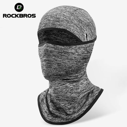 ROCKBROS Summer Ice Silk Cycling Mask Caps Outdoor Sun Protection Sports Motorcycle Cool Full Face Bicycle Mask Bike Scarf Mask