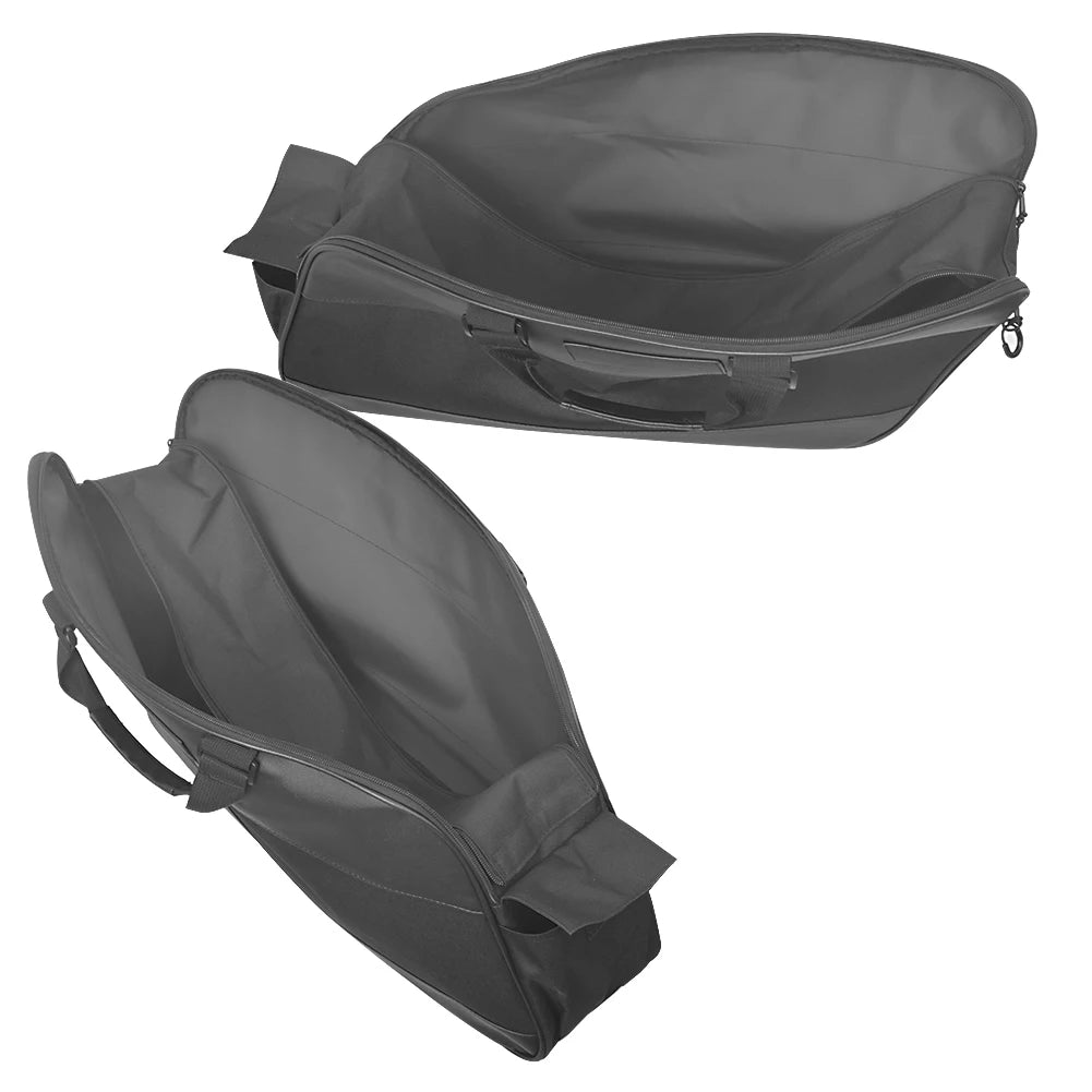 Motorcycle Saddle Bag Luggage Rack Liner Saddlebag For Harley Touring Road King Electra Street Glide Ultra Tour FLTR FLHX 93-23