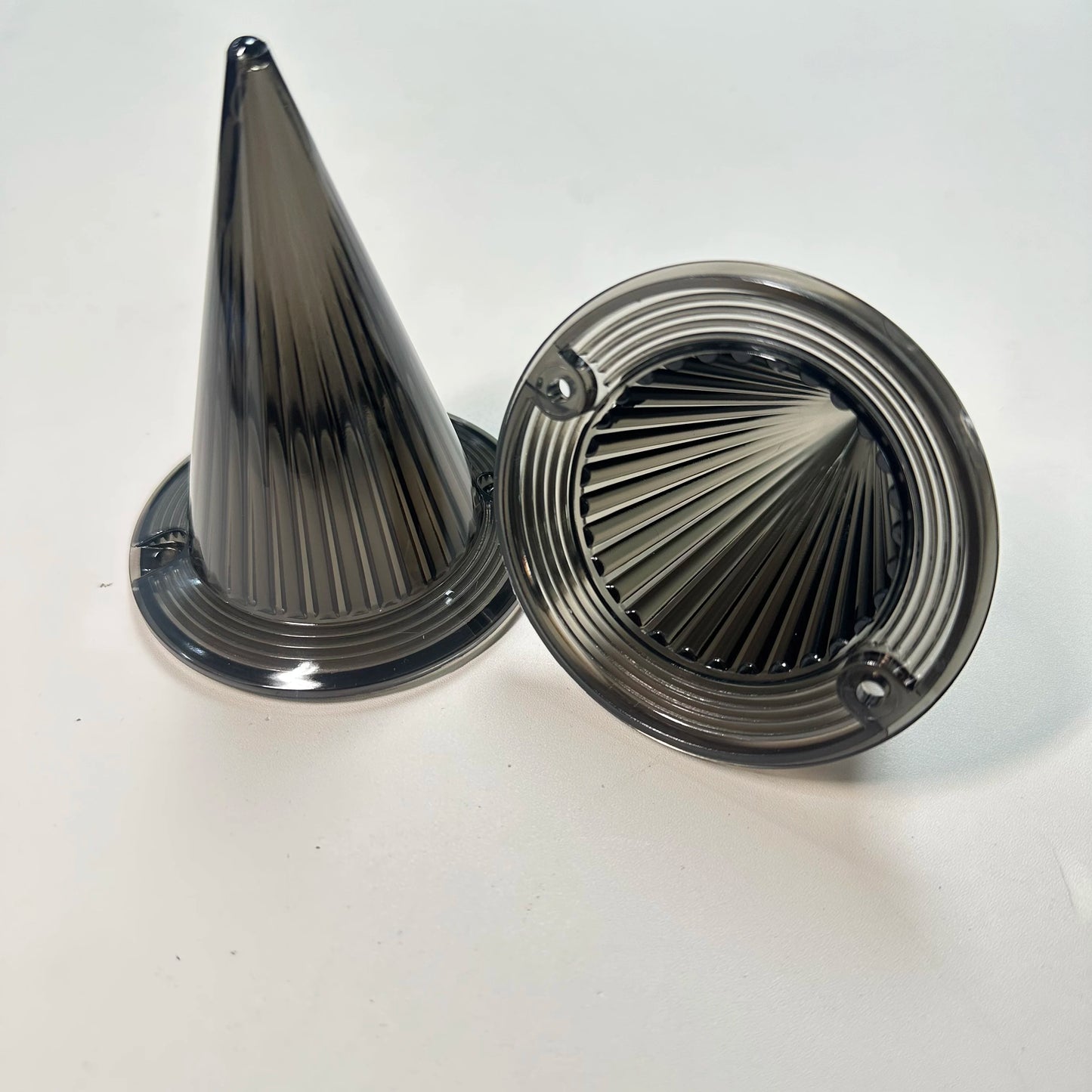 Pair Motorcycle Indicator Lens Cover Turn Signal Light Cap For Harley Touring Road Glide Road King Electra Tour Glide 1986-2021