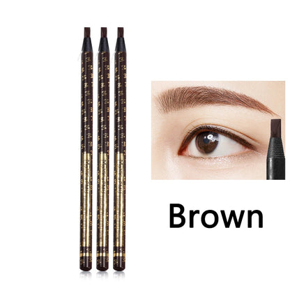 Eyebrow Pencil Waterproof Professional Microblading Permanent Red White Eyebrow Pen Tattoo Art Makeup Eye Pen Enhancers Cosmetic
