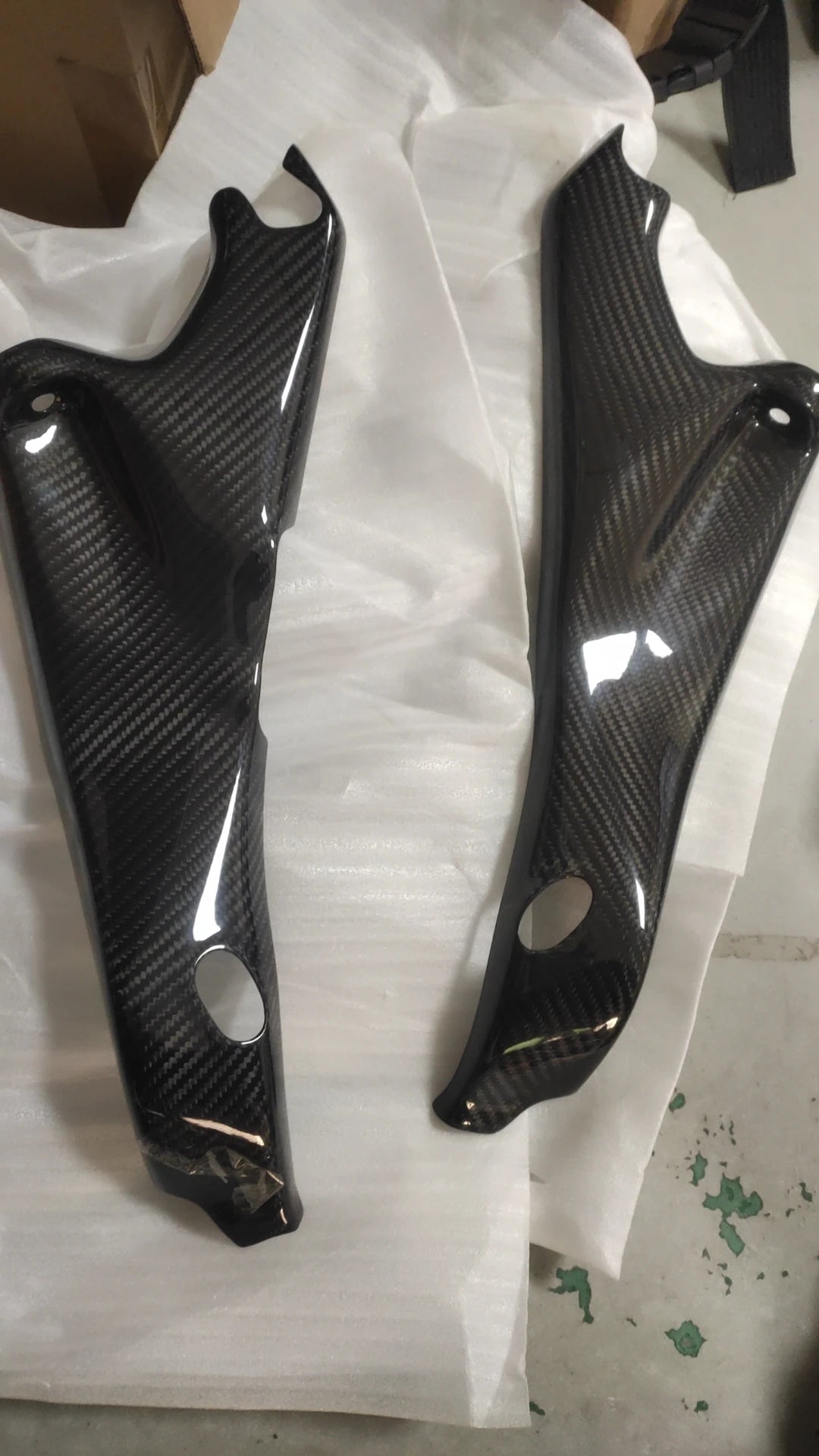 motorcycles For Kawasaki Ninja H2 H2R 2015-2024 Sur-Ron 100% Full Carbon Fiber Lower Fairing Winglets Fairings Motorcycles