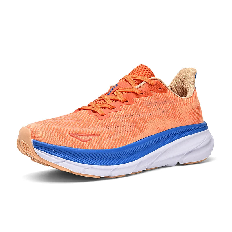 Men's Running Shoes Luxury Shoes Couple Outdoor Sneakers Cushioning Breathable Mesh Off-road Trainer Shoes Race Non-Slip Fashion