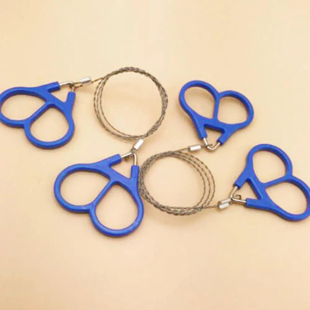 Stainless Steel Outdoor Camping Emergency Survival Pocket Rope Wire Chain Saw Survival Equipment Outdoor