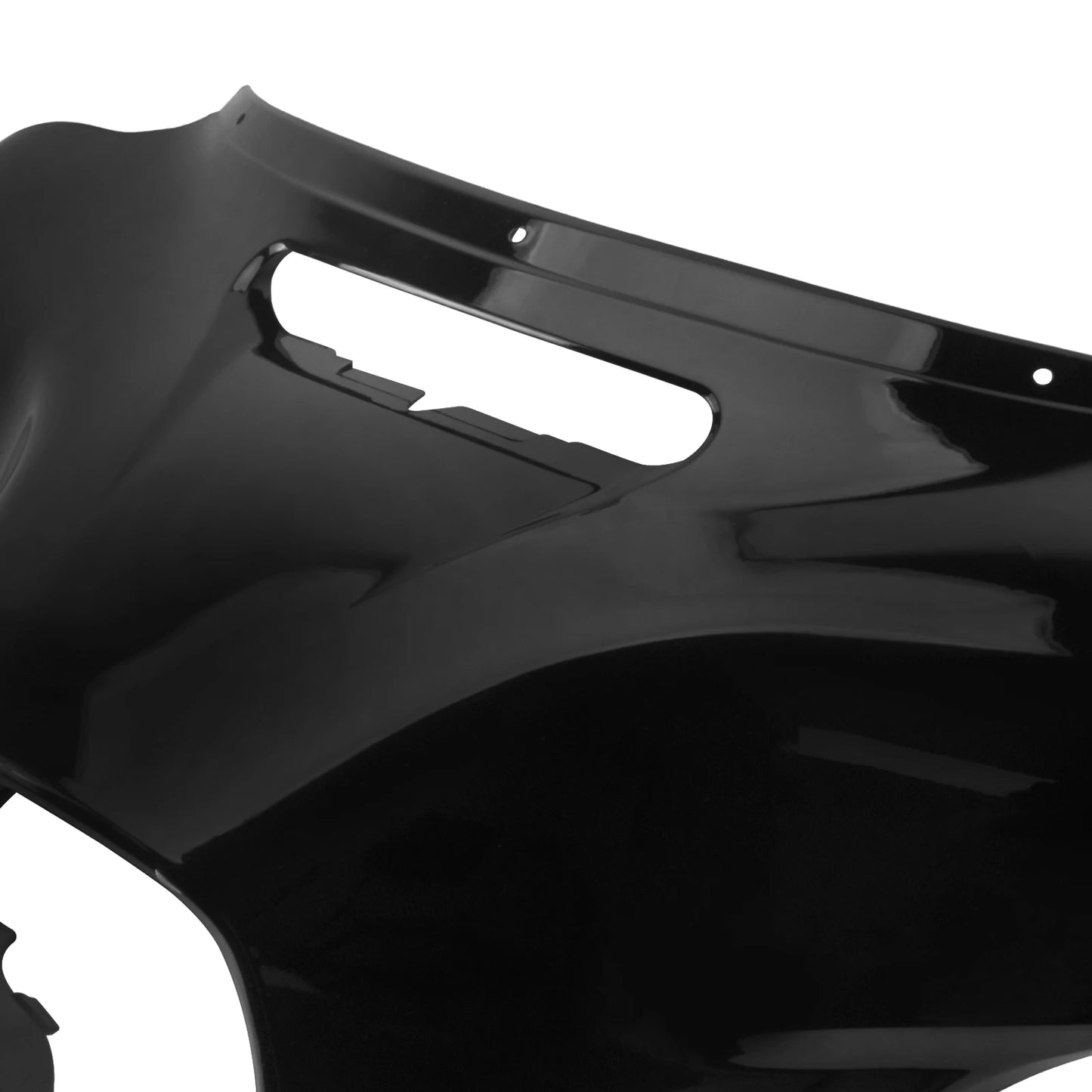 Motorcycle Front Headlight Fairing With LED Light Batwing Outer Cowl Cover For Harley Touring Street Electra Glide Ultra 2014-24