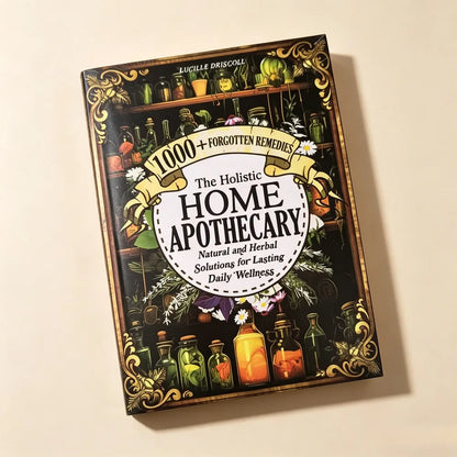 The Holistic Home Apothecary Health Enthusiasts English Paperback 1000+ Herbal Remedies Daily Wellness Guide Free Shipping