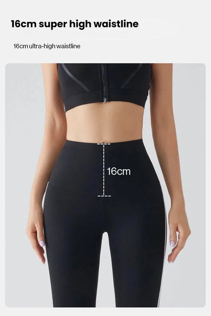 Flares Yoga Pants for Women High Waist Bootcut Workout Leggings Tummy Control Fitness Gym Leggings