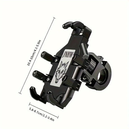 1 Pcs Super stable Motorcycle Handlebar Phone Holder 360 Degree Rotating Motorcycle Navigation Shock-proof Phone Stand Bracket