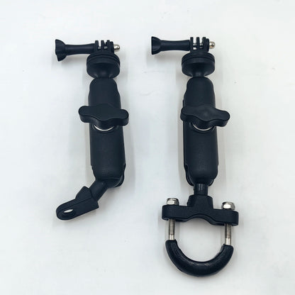 Motorcycle Bicycle Holder For GoPro 12 11 10 9 8 Handlebar Mirror Mount Bracket For Insta360 X3 X4 DJI Action Camera Accessories