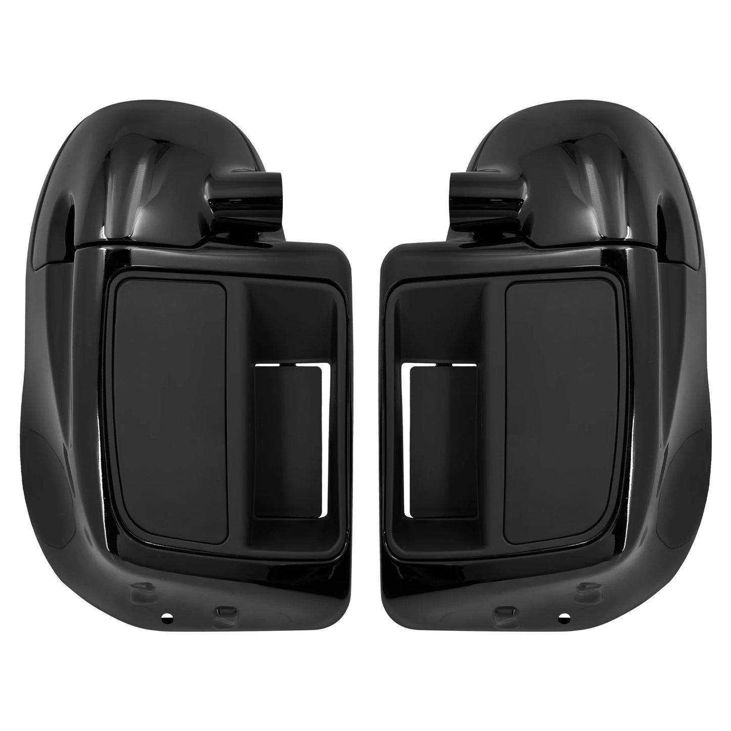 Lower Vented Leg Fairing Glove Box Motorcycle With LED Light For Harley Touring Road King FLHR Street Glide FLTRX FLHTK 2014-Up