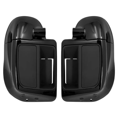 Lower Vented Leg Fairing Glove Box Motorcycle With LED Light For Harley Touring Road King FLHR Street Glide FLTRX FLHTK 2014-Up