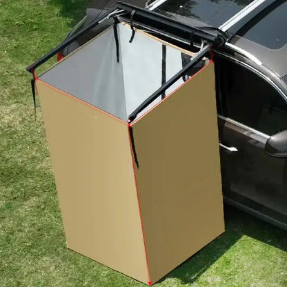 Car Side Shower Tent Waterproof Privacy Shower Tent RV Tailgate Van Toilet Changing Room Shelter for Outdoor Camping HikingBeach