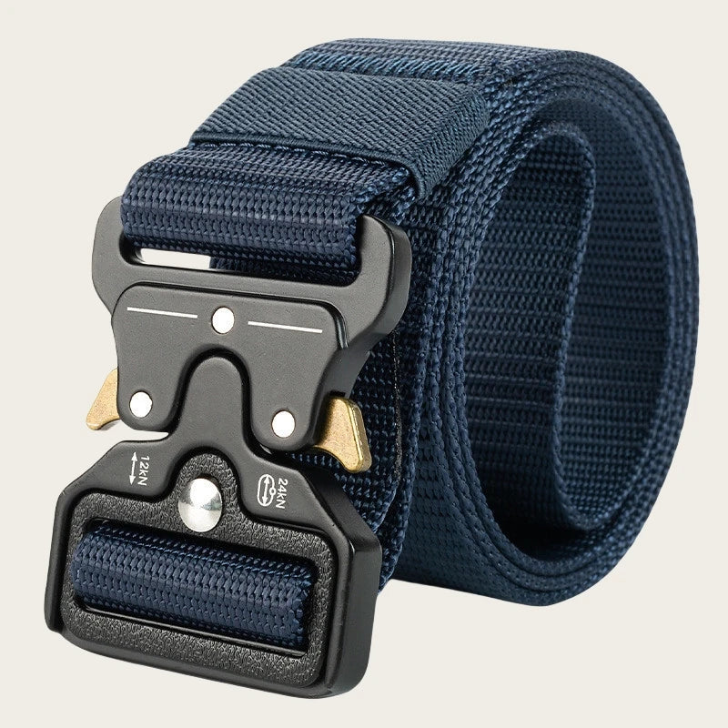 1 piece tactical belt for men; outdoor sports and leisure quick release buckle belt; hot sale