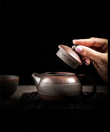 Jianshui Purple Pottery Pot Ceramic Kung Fu Teapot Tea Kettle Handmade Teapot Tea Maker Tea Set Small Teapot  Teawater Sets