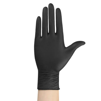 10/20/50/100PCS Black Nitrile Disposable Gloves for Work Latex Free Home Cleaning Glove Textured Mechanic Tattoo Hair Dye Beauty