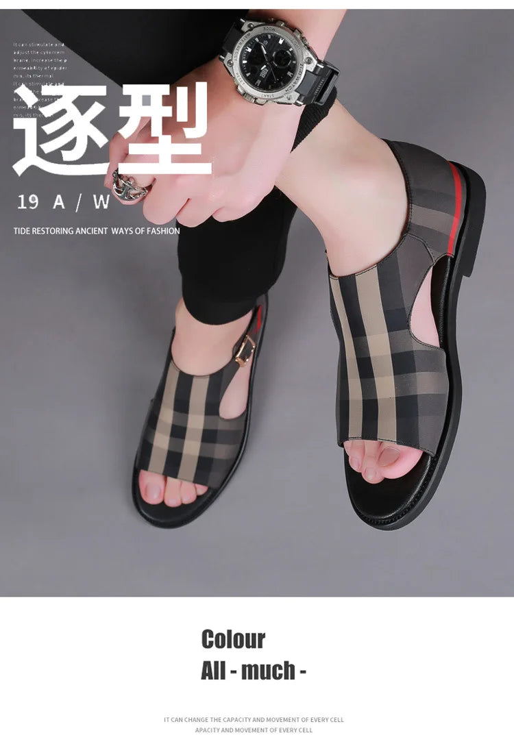 Men's Sandals Summer Sandals Men's Non-slip Shoes Unisex Bathroom Slippers Comfortable Slippers Men's Beach Flip Flops Size38-48