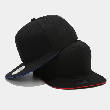 1PC Flat Brim Snapback Cap Fashion Hip Hop Baseball Hat Unisex Outdoor Trucker Caps Trendy Leisure Sun Hats gorras
