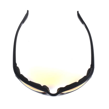 Outdoor UV Protection Goggles Padded Goggles Anti-UV Unisex Sports Sunglasses Eyewear Motorcycle Riding Glasses for Adventurers