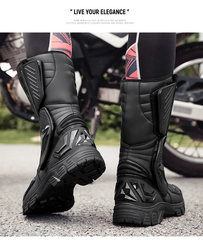 Motorcycle Shoes Riding Rider Motorcycle Boots Racing Travel Equipment Botas Para Moto Botas Moto Motorbike Boots Men