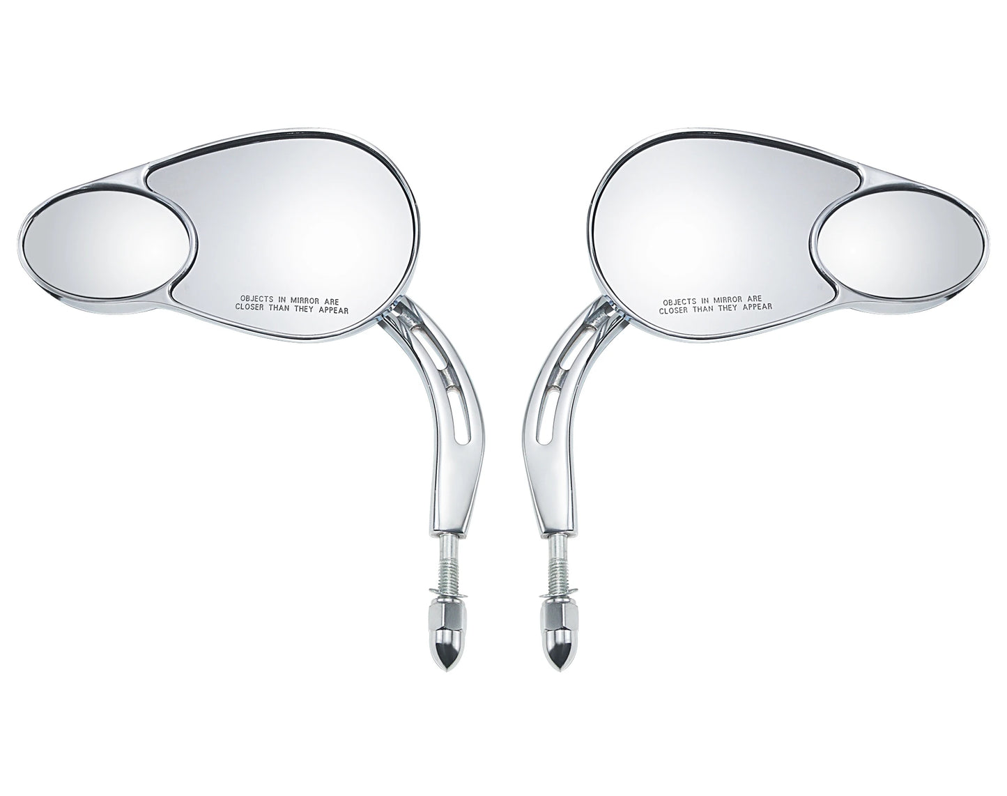 Motorcycles Rear Side Mirrors Rear view For Harley Honda Road King Touring Sportster Fat Boy Softail Bobber Chopper Street Glide