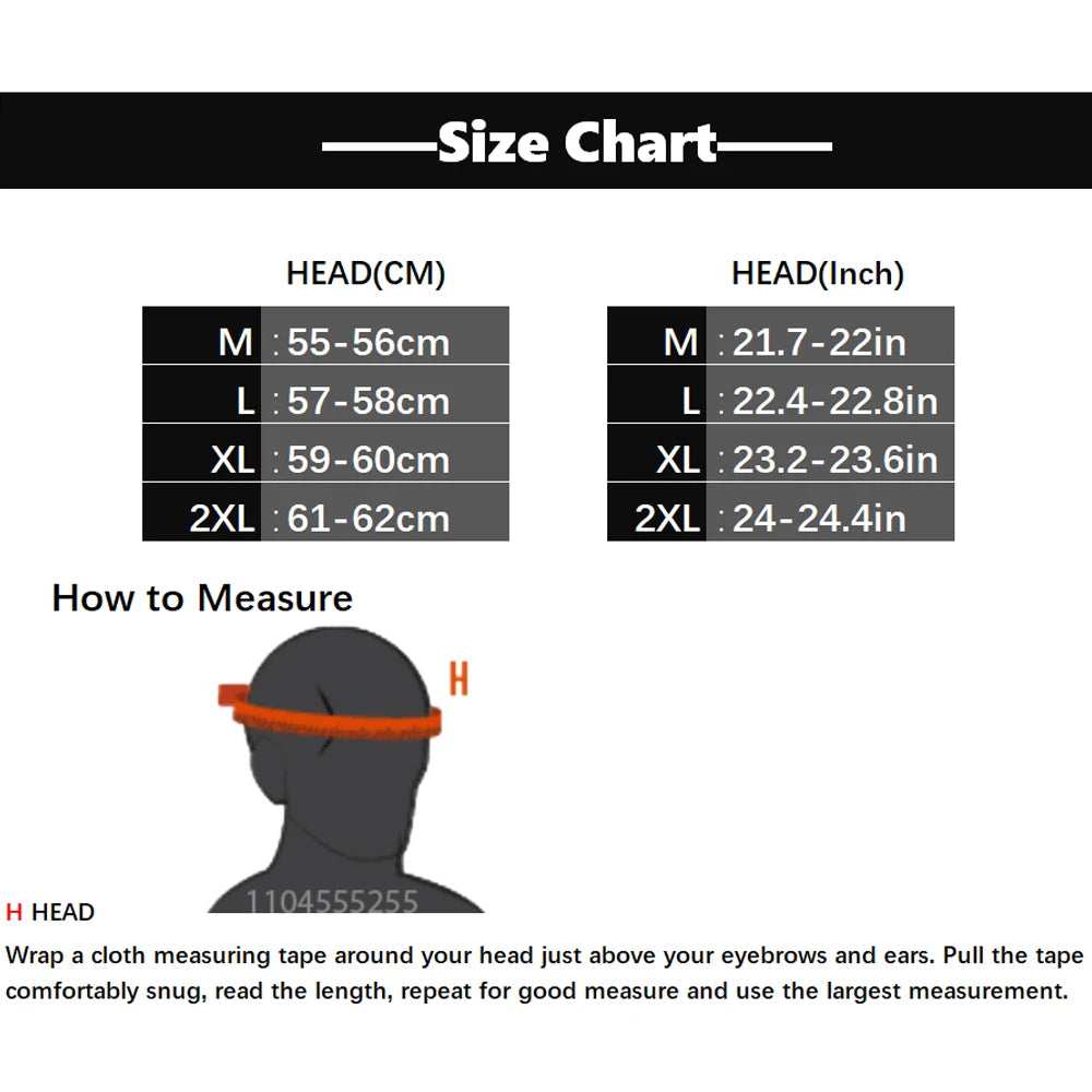 Motorcycle Helmet Full Face Helmet ECE DOT Approved Moto Cascos Motorcyclist Capacete Four Seasons Riding Racing Cycling Helmet