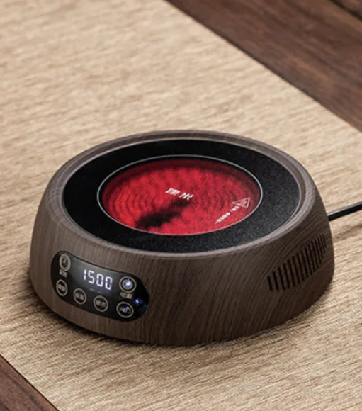 【2025 Trendsetter】Electric Ceramic Pot with Glass Handle - Home Use Tea Brewing and Water Heating Pot