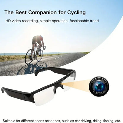 Portable 1080P HD Mini Glasses With Camera Video Recorder Wearable glasses Camera Outdoor Sports DV DVR Surveillance Camcorder
