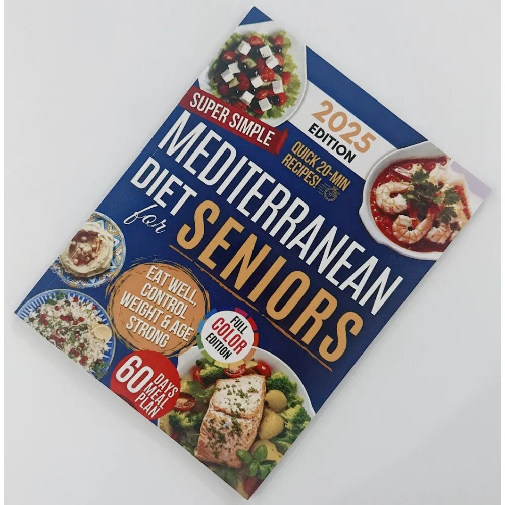 Bestsellers in 2026 Super Simple Mediterranean Diet Cookbook for Seniors: Eat Healthy, Support Longevity & Control Weight