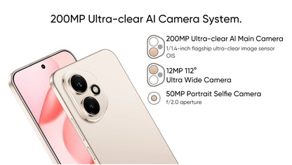 New HONOR 400 5G Smartphone Global Version Snapdragon 7 Gen 3 6.55" AMOLED Display 200MP Dual Camera 6000mAh 80W SuperCharge NFC