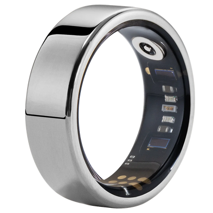 Amovan Nova Smart Ring Premium Quality AI Analysis GPS Sports Mode Heart Rate Blood Oxygen Stress Sleep Temperature Monitor