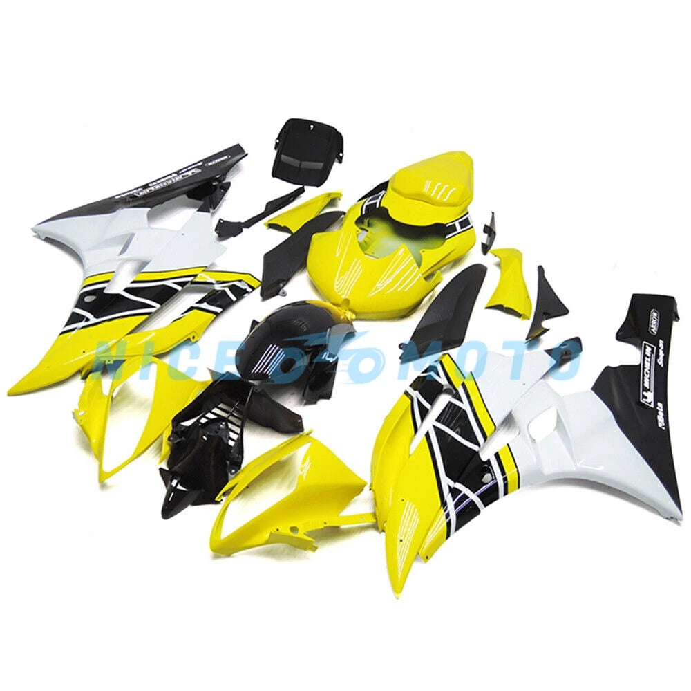 100% Fit Fairings Set for YAMAHA YZF R6 2006 2007 YZFR6 06 07 YZF-R6 ABS Plastic Injection Motorcycle  kit