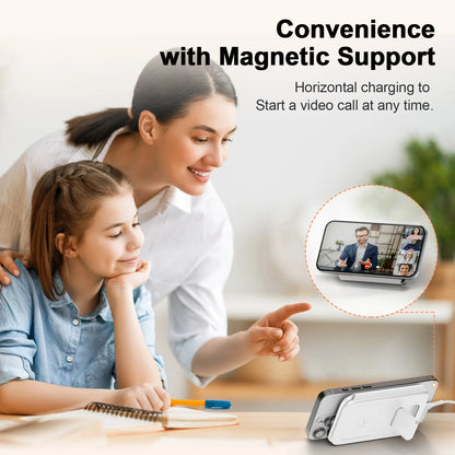 15W Wireless Chargers Magnetic 3 in 1 Foldable Stand Pad Dock Fast Charg Travel iPhone17 16 15 14 13 Pro Max Apple Watch Airpod