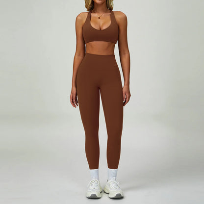 3PCS Yoga Sets Workout Set Women 2 Pieces Gym Suits High Waist Leggings Sport Bra Outfits Long Sleeve Fitness Running Sportswear